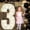 Number 3, variant on 4FT Marquee Light Up Numbers Pre-Cut Frame Giant Marquee Numbers 1, Mosaic Numbers for Balloons, First 1st 21st Birthday Anniversary Decorations Party Decor