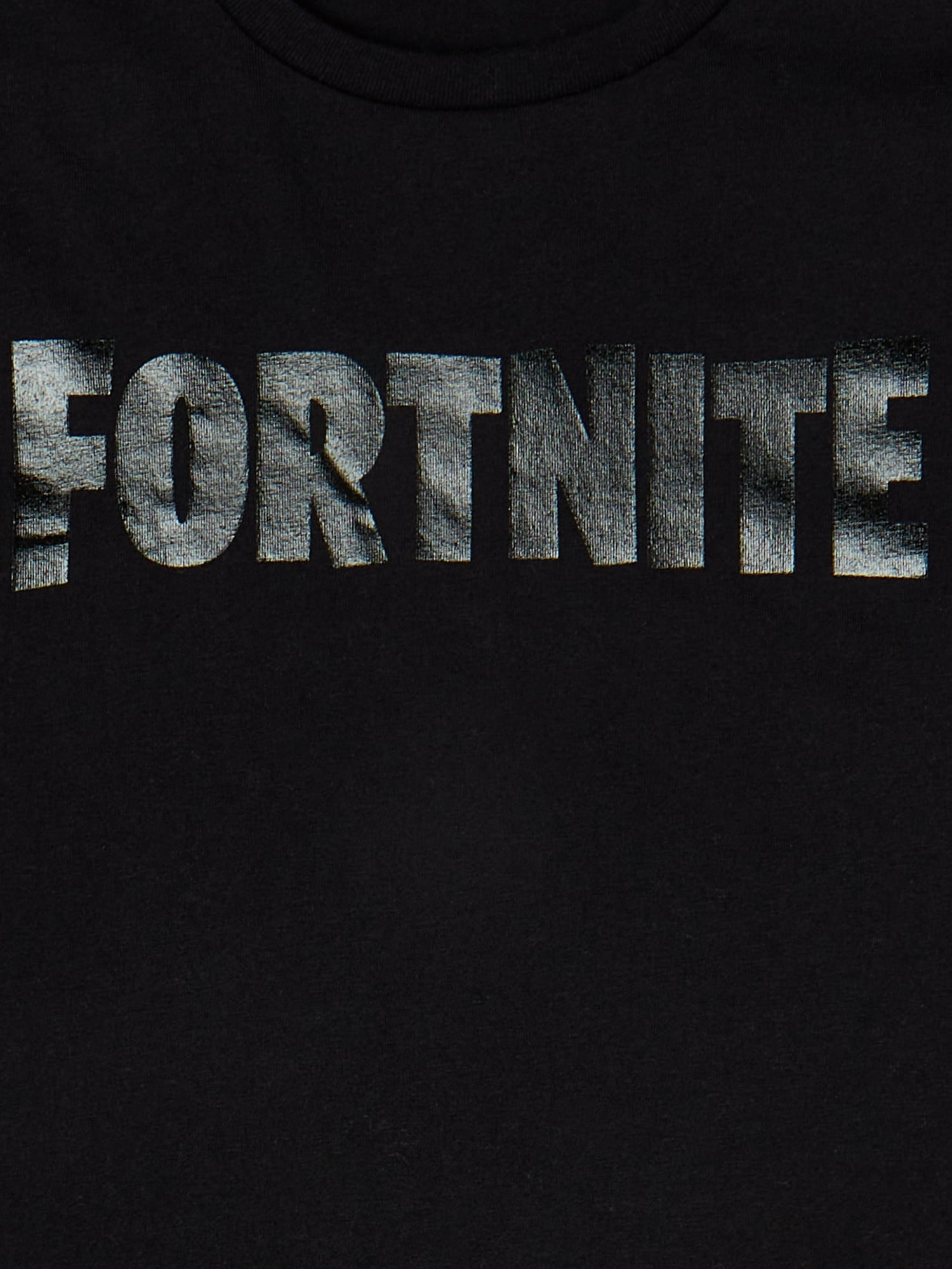 Fortnite Boys Black Logo Long Sleeve Graphic T-Shirt, Sizes 8-18