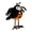 Halloween-A, variant on Chanana Easter Plush Bird Decorations Bird Figurines Table Ornament Cute Sparrow Fabric Sparrow Ornaments Centerpieces Table Tiered Tray Fireplace Spring Home Decor Tabletop Holiday Decorations