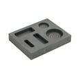 thumbnail image 1 of HLONK Moule à Lingots Graphite Moule de Fusion pour Raffinement de Métal Cuivre Or Argent, 1 of 13