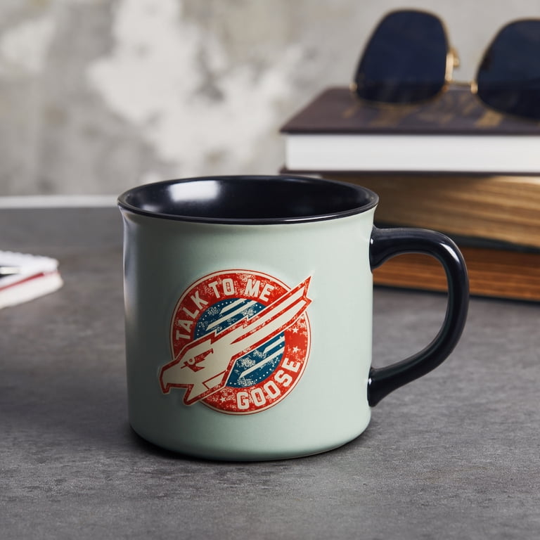 Texas Gun Mug – 12 Oz Novelty Coffee Mug, 2nd Amendment Design, Black With Silver Gun & White Texas Outline