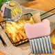 thumbnail image 3 of Herramientas y mejoras para el hogar Cuchillo para papas Cuchillo de acero inoxidable Cuchillo para papas Picadora de cocina para el hogar Picadora de papas fritas Picadora de papas fritas, 3 of 4