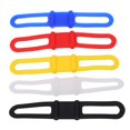 thumbnail image 2 of DUUTI 5 uds banda de silicona para bicicleta correas fijas multiusos soporte para linterna para bicicleta de montaña, 2 of 10