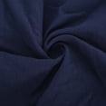 thumbnail image 4 of WREESH Womens Cotton Linen Pants Summer Printed Five Points Plus Size Pants Casual Pants Shorts Navy, 4 of 6