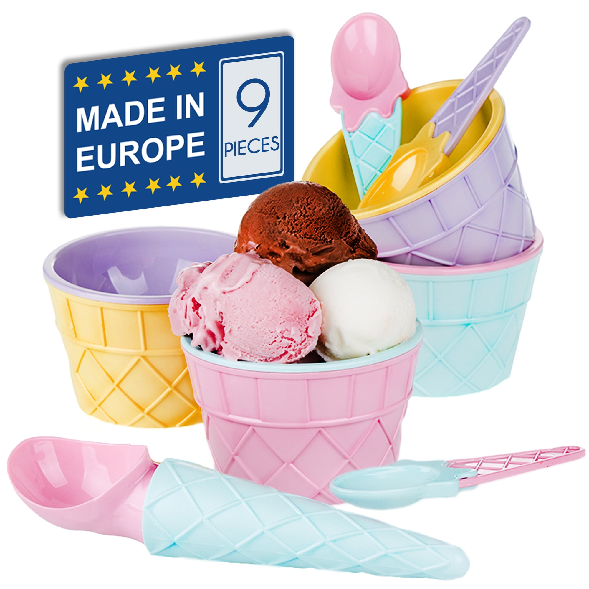 Pink Spoon Rest Ice Cream Cone 8 Inches Ceramic New 