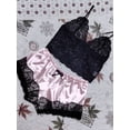 thumbnail image 1 of Pijama de encaje Conjunto de pijama de encaje elegante y cómodo para estar en casa., 1 of 5