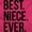 Heliconia, variant on Best Niece Ever Cute Family Relative Women Crewneck Sweatshirt Brisco Brands S