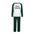 thumbnail image 5 of Odeerbi Matching Family Christmas Pajamas Sets Xmas Printed Warm Home Wear Set Parent-Child Jammies Two-piece Set Loungewear Sleepwear for Dad, 5 of 6