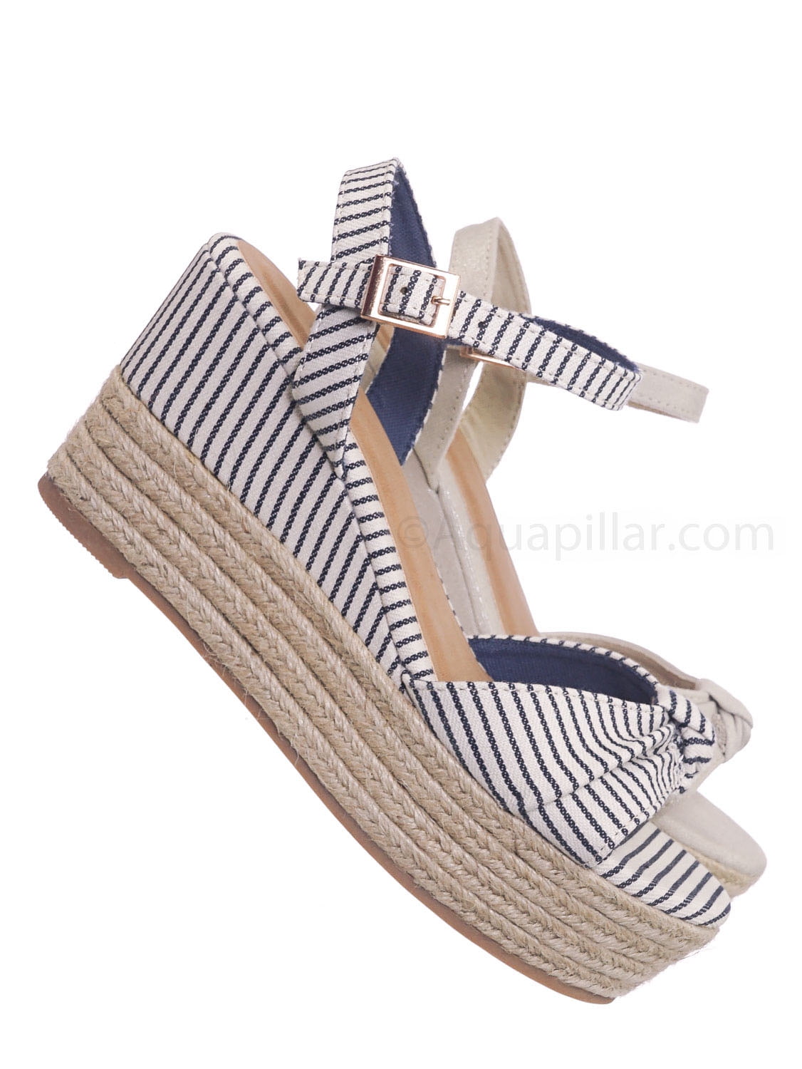 bamboo wedge sandals