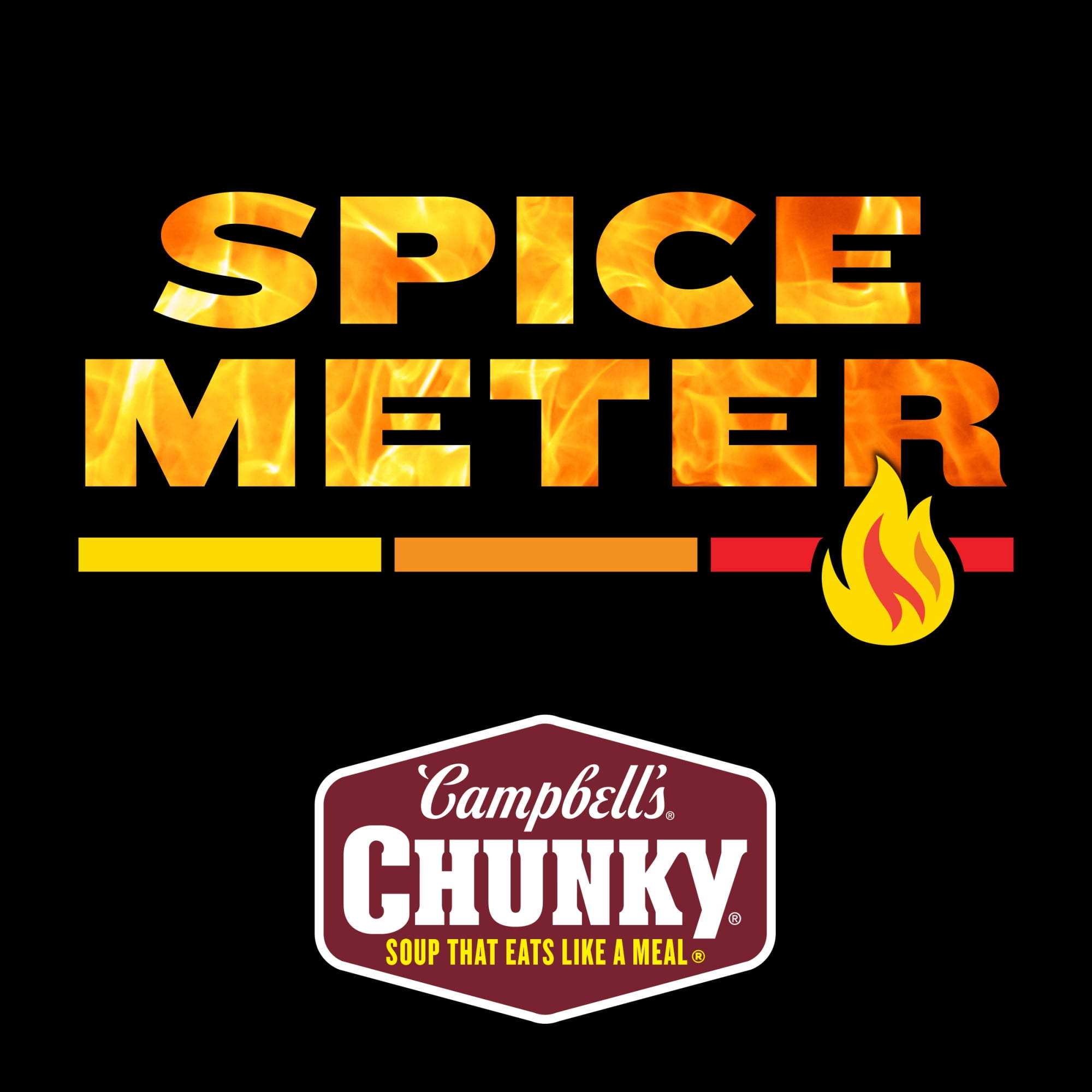 (12 pack) Campbell's Chunky Soup, Spicy Chicken and Sausage Gumbo, 18.8 oz Can