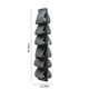 thumbnail image 3 of Organizador de Zapatos Colgante de 12 Bolsillos para Armario | Perchero Giratorio con Ganchos para Zapatos y Ropa de Hombre | Zapatero de Viaje Compacto (Negro/Gris/Beige), 3 of 6