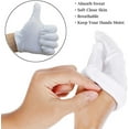 thumbnail image 3 of For Every Task XL 15 Pair White Cotton Work Gloves, 3 of 5
