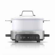 Open Box Ninja 10-in-1 Everyday PossibleCooker 6.5 Qt Multi-Cooker, Slow Cook, Dutch Oven, Rice Cooker, MC1100 White