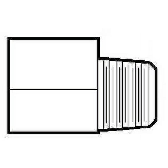 Midland Ind 116AC Elbow Pipe Street-3/8' #1