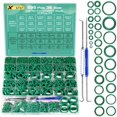 thumbnail image 1 of XBVV 595 Pcs Metric and SAE Air Conditioning O-Ring Kit for Automotive A/C, Compressor and Professional Faucet Plumbing Seal Orings Repair with O-Ring Picks,Resist Oil and Heat (Green), 1 of 7