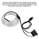 thumbnail image 5 of Speravity Tira de LED 3M, luz de neón Flexible, cable EL, línea de tubo de cuerda ambiental con controlador para fiesta de disfraces, decoración de Automoción decorativa y accesorios azul hielo Speravity VI000919-04B, 5 of 6