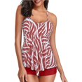 thumbnail image 1 of Haut Tankini Superposé pour Femmes avec Shorty Maillots de Bain Deux Pièces, 1 of 1