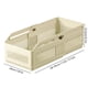 thumbnail image 3 of Cajas de almacenamiento retráctiles de plástico Caja de almacenamiento retráctil Gabinete de cocina Caja de almacenamiento en ángulo recto Caja organizadora de artículos diversos para refrigerios del, 3 of 6
