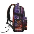 thumbnail image 3 of Ninjago Backpack For Men Women Cartoon Backpacks Lovely 17 Inch Bookbag Lightweight Cute Travel Backpack Gifts, 3 of 6