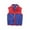 Royal Blue, variant on LYMAYTER Boys Girls Warm Vest for Kids Toddler Solid Color Tank Boys Sleeveless Cardigan Jacket for 1-12 Years