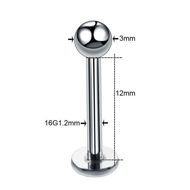 1PC titanio acero negro sin costuras con bisagras nariz aro tabique Clicker Piercings labio Labret anillo oreja cartílago Tragus joyería Sexy Tan Jianjun unisex