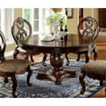thumbnail image 2 of Bowery Hill Round Wood Dining Table in Antique Cherry, 2 of 7