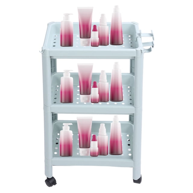 Bathroom Floor Storage Shelf Bathroom Storage Open Shelf Unit Freestanding Corner Rack Shelves Storage Rack Tower Shelf Nordic Blue