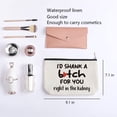 thumbnail image 2 of kdxpbpz Friendship Gifts for Women Friends, Funny Best Friend Birthday Gifts for Women BFF, Birthday Christmas Gifts for Best Friend Besties Sister Women Female BFF Boss Makeup Bag Cosmetic Bag, 2 of 3