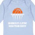 thumbnail image 4 of Inktastic Grandpas Little Basketball Buddy Boys Boys Long Sleeve Baby Bodysuit, 4 of 5