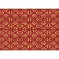 thumbnail image 1 of Ahgly Company Machine Washable Indoor Rectangle Transitional Neon Orange Area Rugs, 2' x 3', 1 of 7