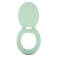 thumbnail image 4 of OUNONA Asiento Ovalado Acolchonado Para Inodoro Verde Claro Con Espuma Suave Antideslizante, 4 of 4
