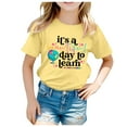 thumbnail image 1 of TZEWGL T-Shirts For Child Back To School Season Printed Short Sleeve Crewneck Clothes For Baby size 4-6T, 1 of 4