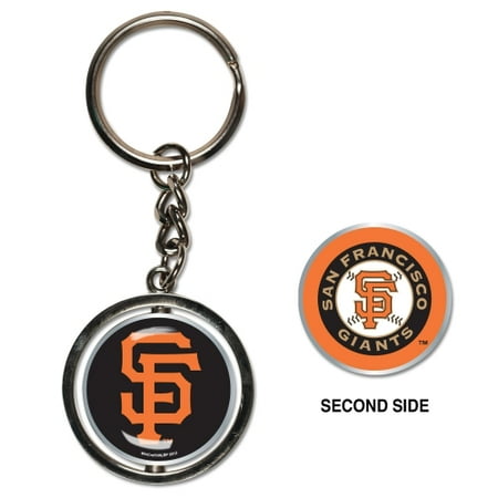 San Francisco Giants Keychain - San Francisco Giants Spinner Key Ring - No Size