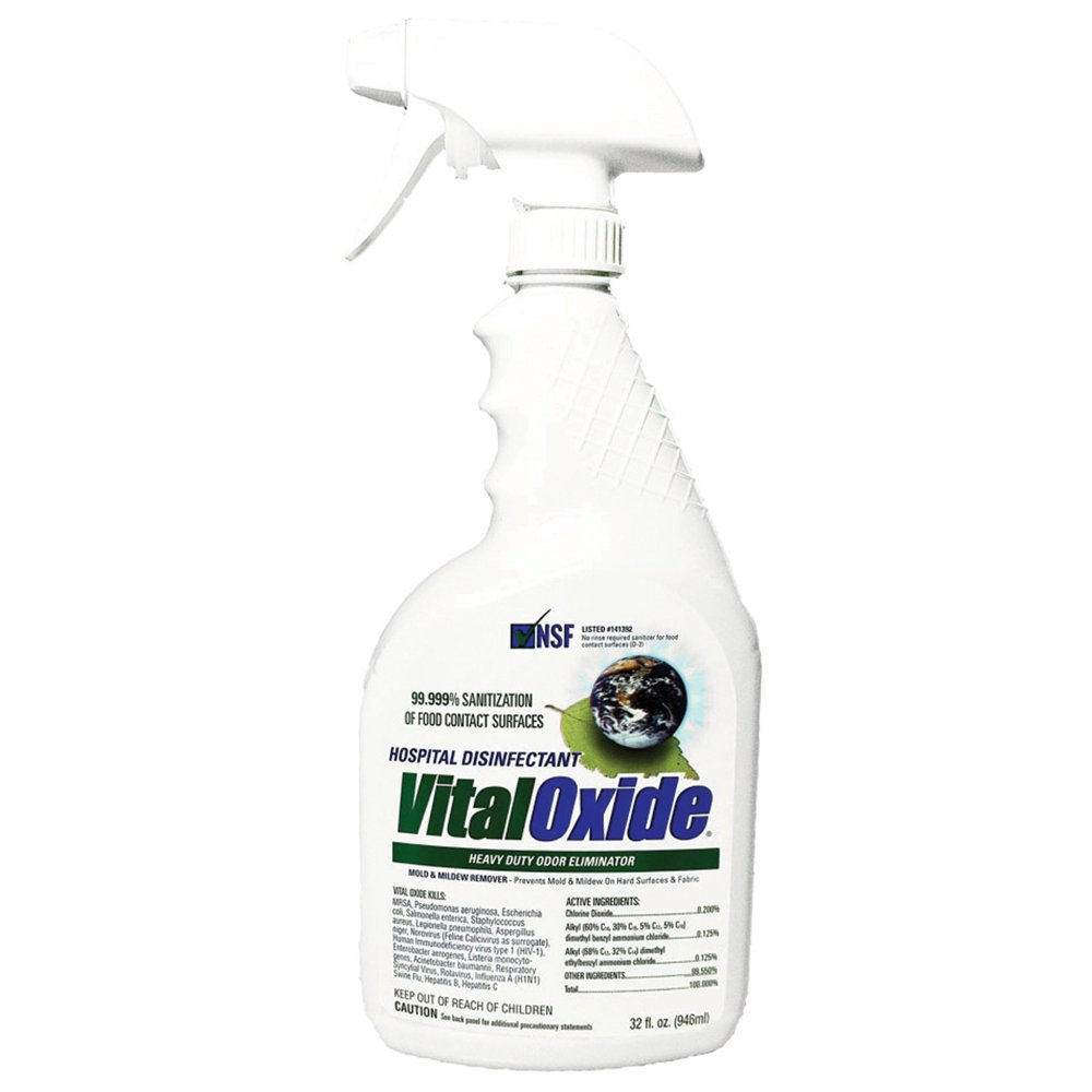 Vital Oxide Cleaner and Disinfectant, Size 32 oz.
