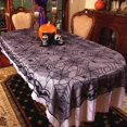 thumbnail image 3 of Halloween Lace Spider Web Black Bat Fireplace Mantel Scarf Tablecloth Runner, 3 of 4