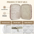 thumbnail image 3 of FOR U DESIGNS Boho Mandala Horse Pattern Bible Case Handbag with Handle Quilted Bible Holder Case Bible Journaling Supplies Bible Carrier Tote Bag for Bible Study/Daily Use, 3 of 7