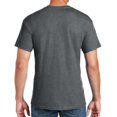 thumbnail image 2 of Big Size Diver under the Sea Graphic Design Men's Big Size Cotton Polyester DryBlend T-Shirt - Dk Heather 3XL, 2 of 2