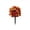 Orange B, variant on AYktou Fall Pumpkin Artificial Flowers with Ground Stakes, Thanksgiving Artificial Flowers Garden Stake Decor, Halloween Pumpkin Orange Leaves Faux Autumn Plants for Outdoor Porch Yard Decor