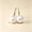 gold/white, variant on Natural Freshwater Pearl Clip-On Earrings, 14K Gold Plated, 9.5-10mm Non-Pierced Stud for Women