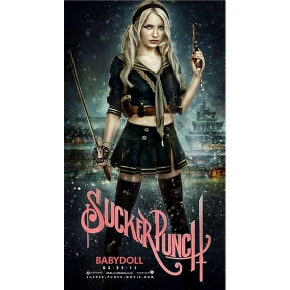 Pop Culture Graphics MOV541536 Sucker Punch Movie Poster, 11 x 17