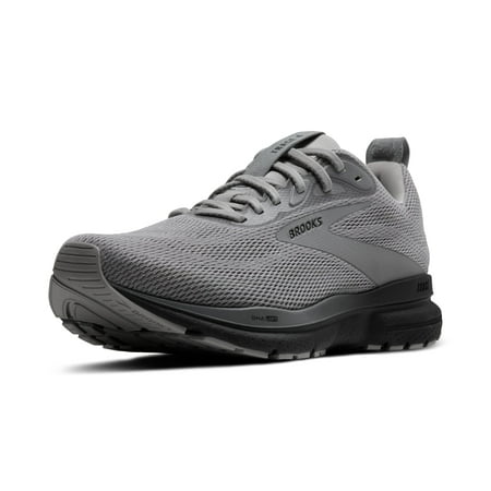 Brooks Men’s Trace 4 Neutral Running Shoe - Grey/Black/Ebony - 11 Medium