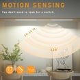thumbnail image 3 of LEPOTEC 24LED Under Cabinet Light - Rechargeable Motion Sensor LED Light for Kitchen, Wardrobe, Closet, 3 of 6
