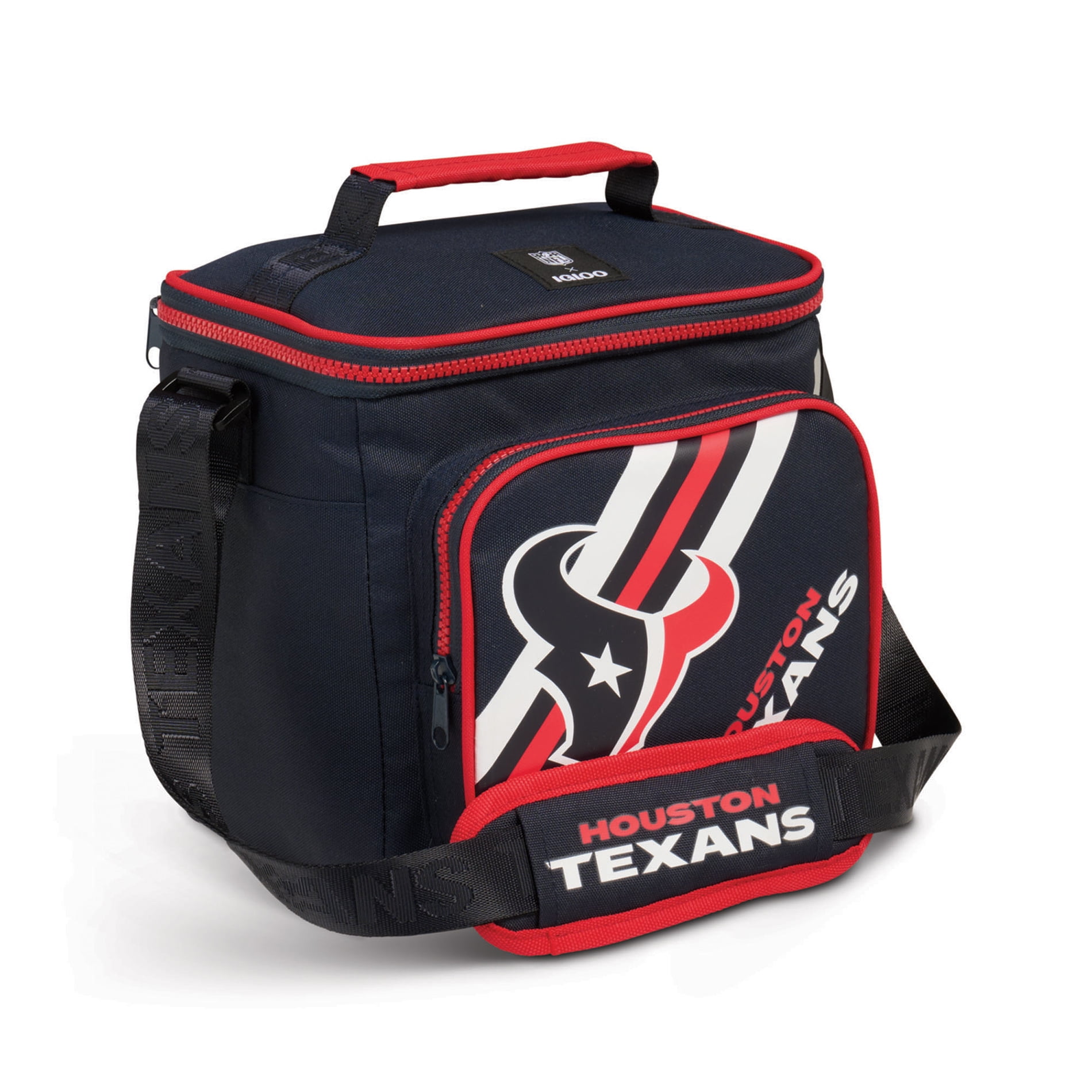 IGLOO  Houston Texans Square Lined 4-Pack Cooler