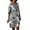 Black, variant on YUNAFFT Summer Dresses for Women Fashion Women Summer Retro Casual Pullover Print Sexy Short SleeveDress Discount
