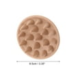 thumbnail image 3 of Unique Bargains 1 Pc Round Hair Shampoo Brush for Head Massage 2.36"x3.35" Skin Color, 3 of 6