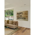 thumbnail image 6 of Marmont Hill "Happy Is the New Rich" by Tori Campisi Painting Print on Natural Pine Wood, 6 of 7