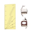 thumbnail image 1 of Yeacher Seam Allowance Ruler and 2 Magnetic Seam Guide for Sewing Machine 1/8” to 2”, 1 of 8