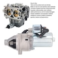 thumbnail image 4 of Motor De Arranque, Motor De Arranque De Motor De 14 Dientes CW CCW Arranque Estable DC 12V Durable Para 188F 190F, 4 of 7