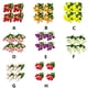thumbnail image 2 of Naiovety 4X flores artificiales Real ramo falso boda tulipanes flor decorativa planta jardín arreglo Decoración Decoración blanco rosa, 2 of 6