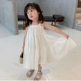 thumbnail image 5 of URMAGIC Summer Toddler Kids Baby Girls Cotton Strap Sundress Princess Dress,1-6Y, 5 of 5